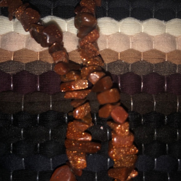 Glass beaded necklace - Picture 5 of 6